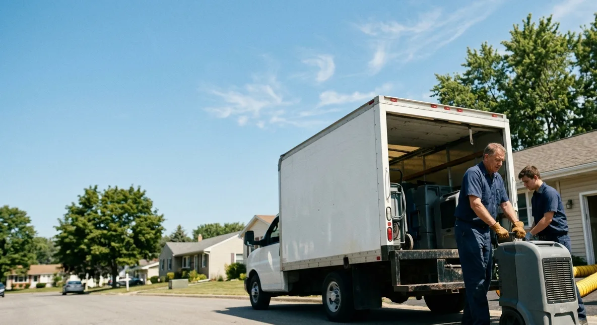 Water Damage Cleanup in Irondale, OH near me